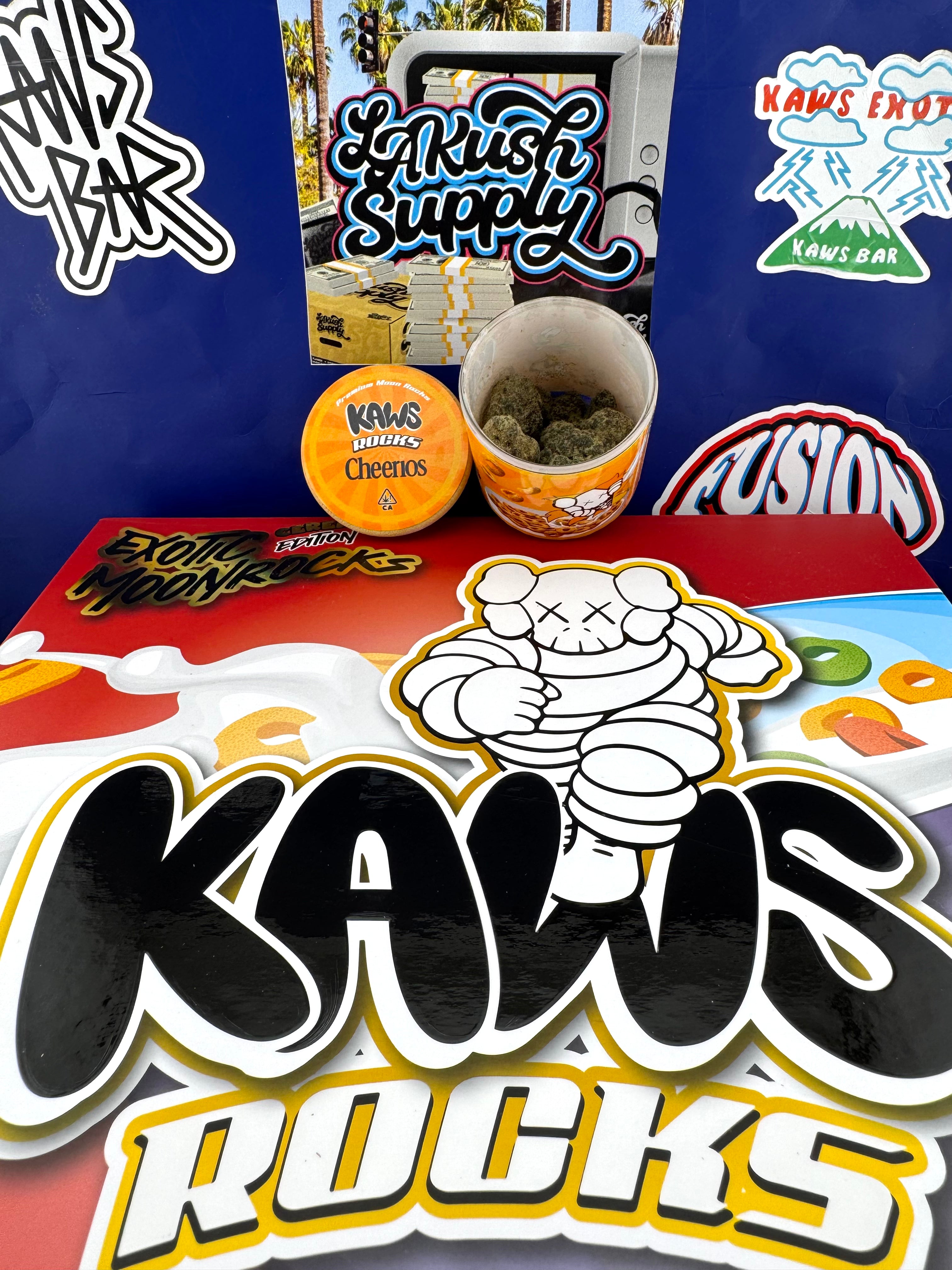 Kaws Moonrock - Cereal Edition