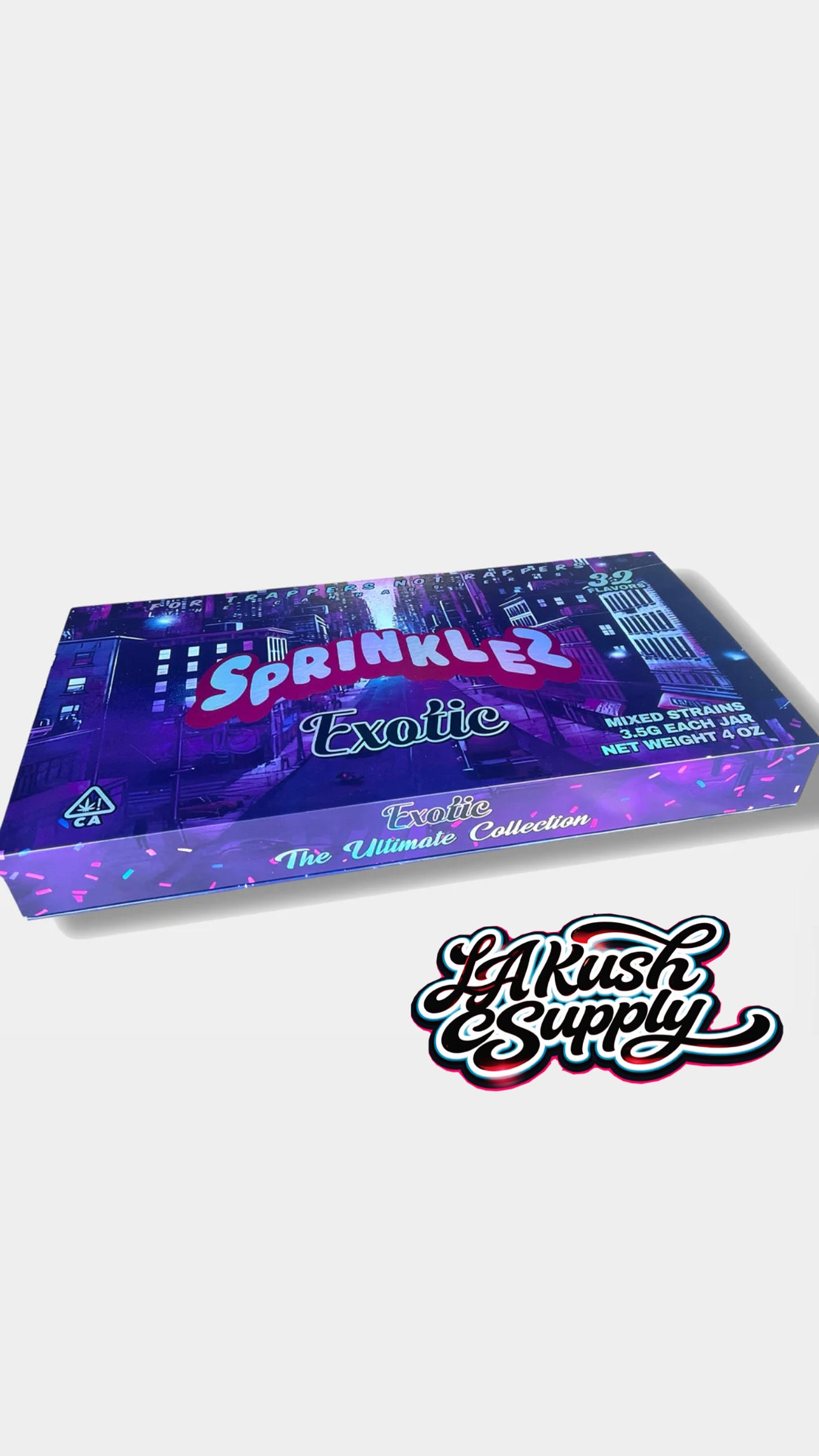 Sprinklez Exotic Variety Pack - 32 Flavors - 3.5g Exotic Lab Tested & Licensed Flower In Glass Jars