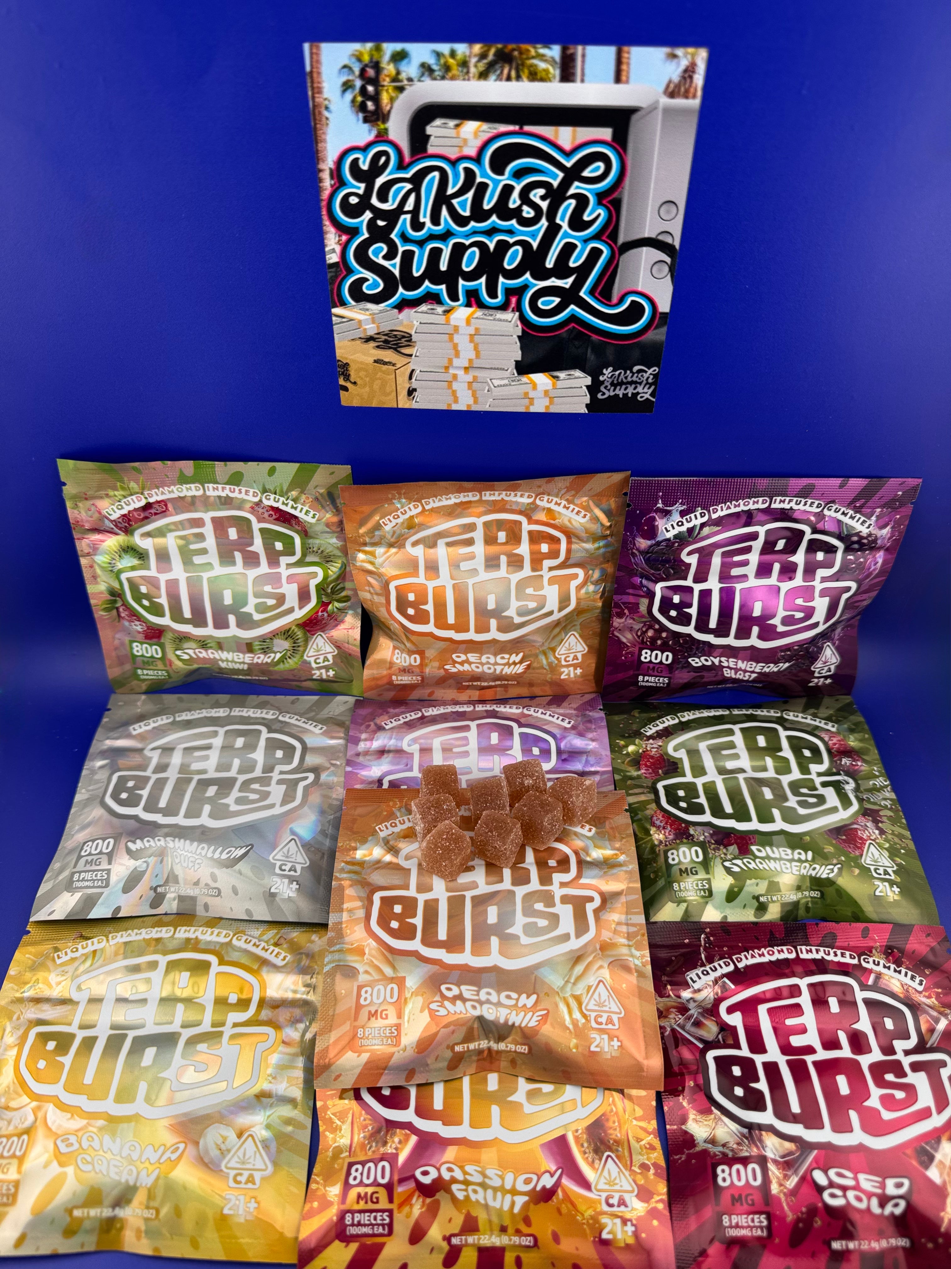 Terp Burst - 800MG THC Infused Gummies