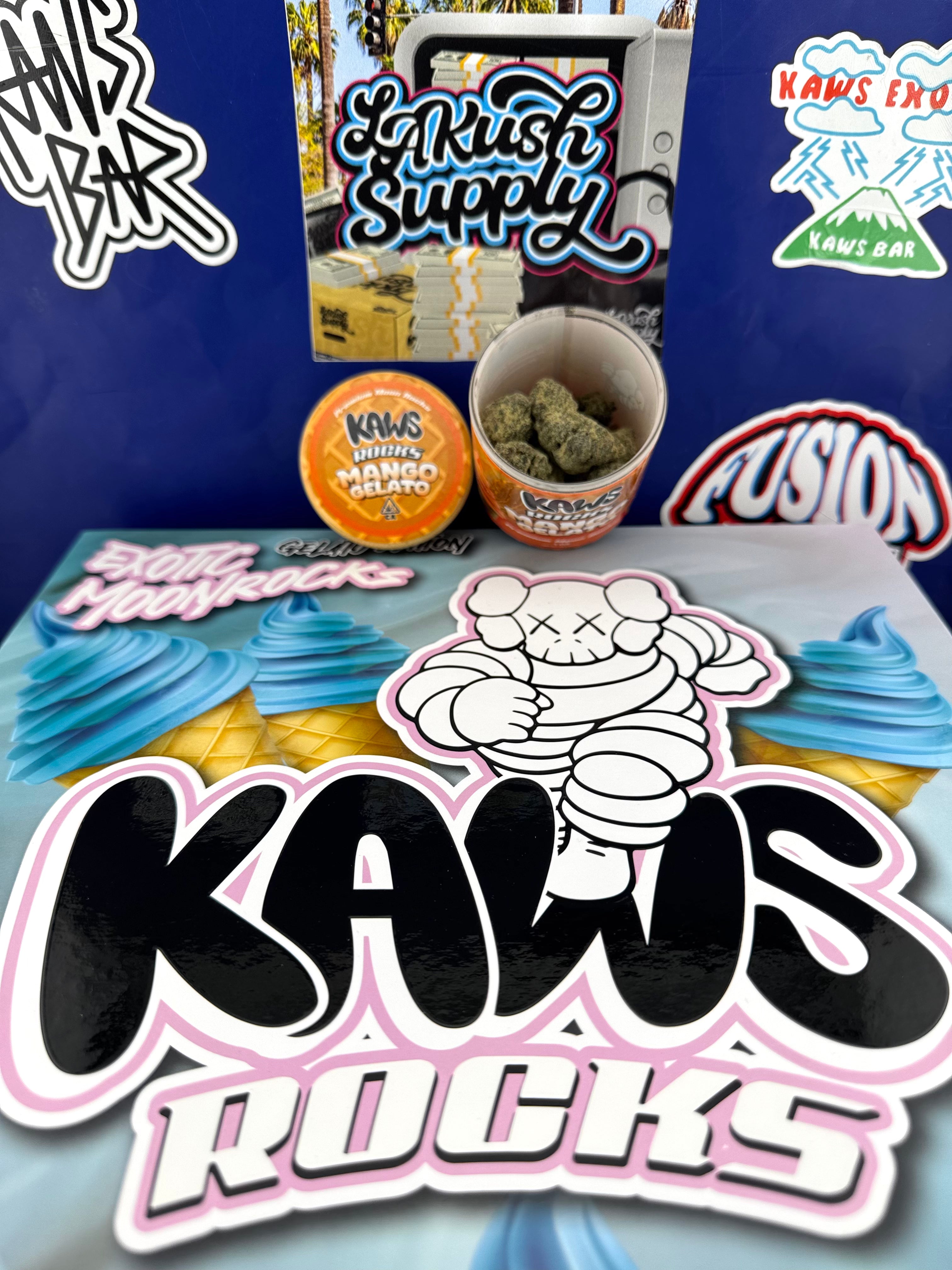 Kaws Moonrock - Gelato Edition