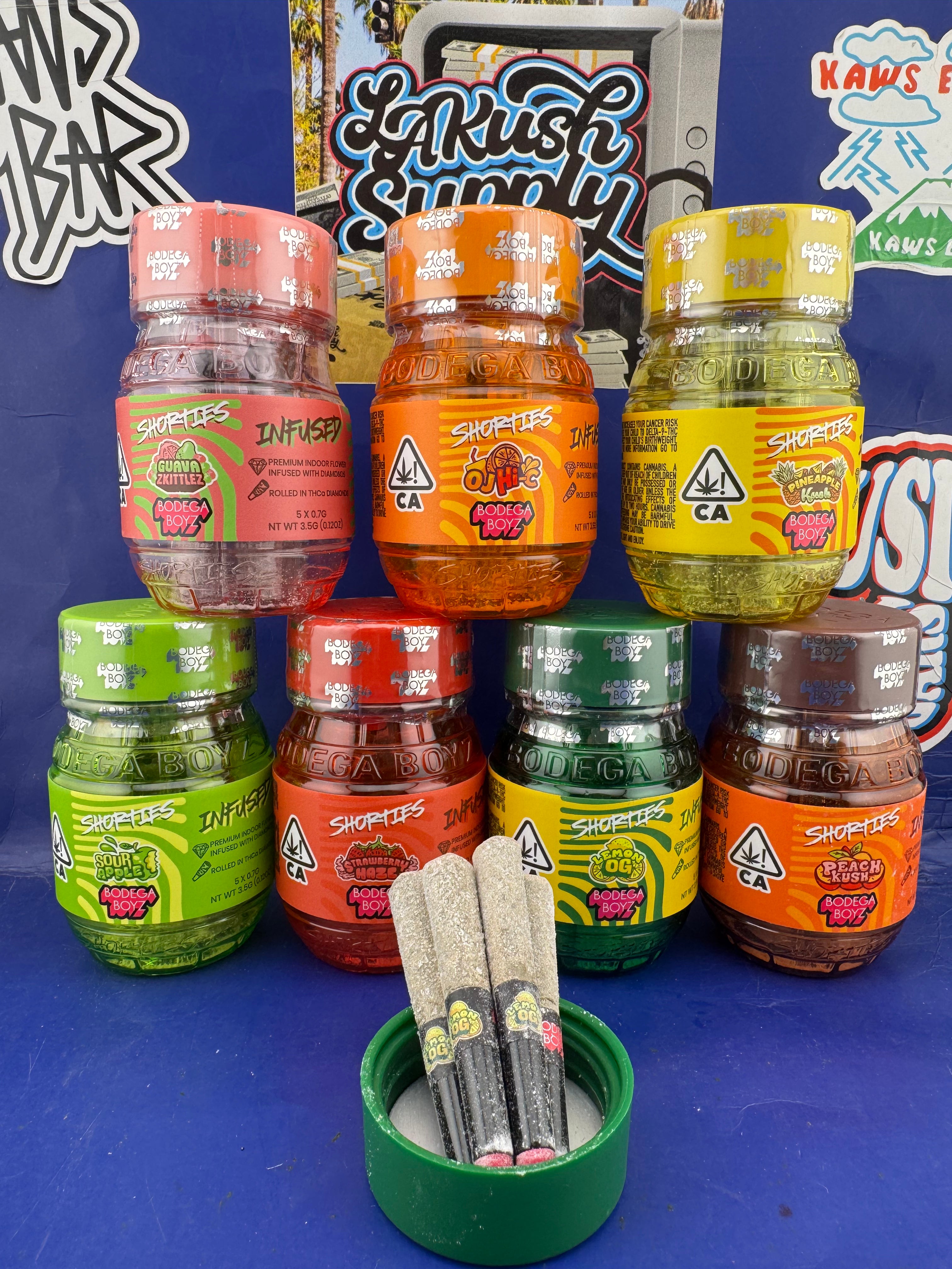 Bodega Boyz Shorties - Infused Pre-Rolls