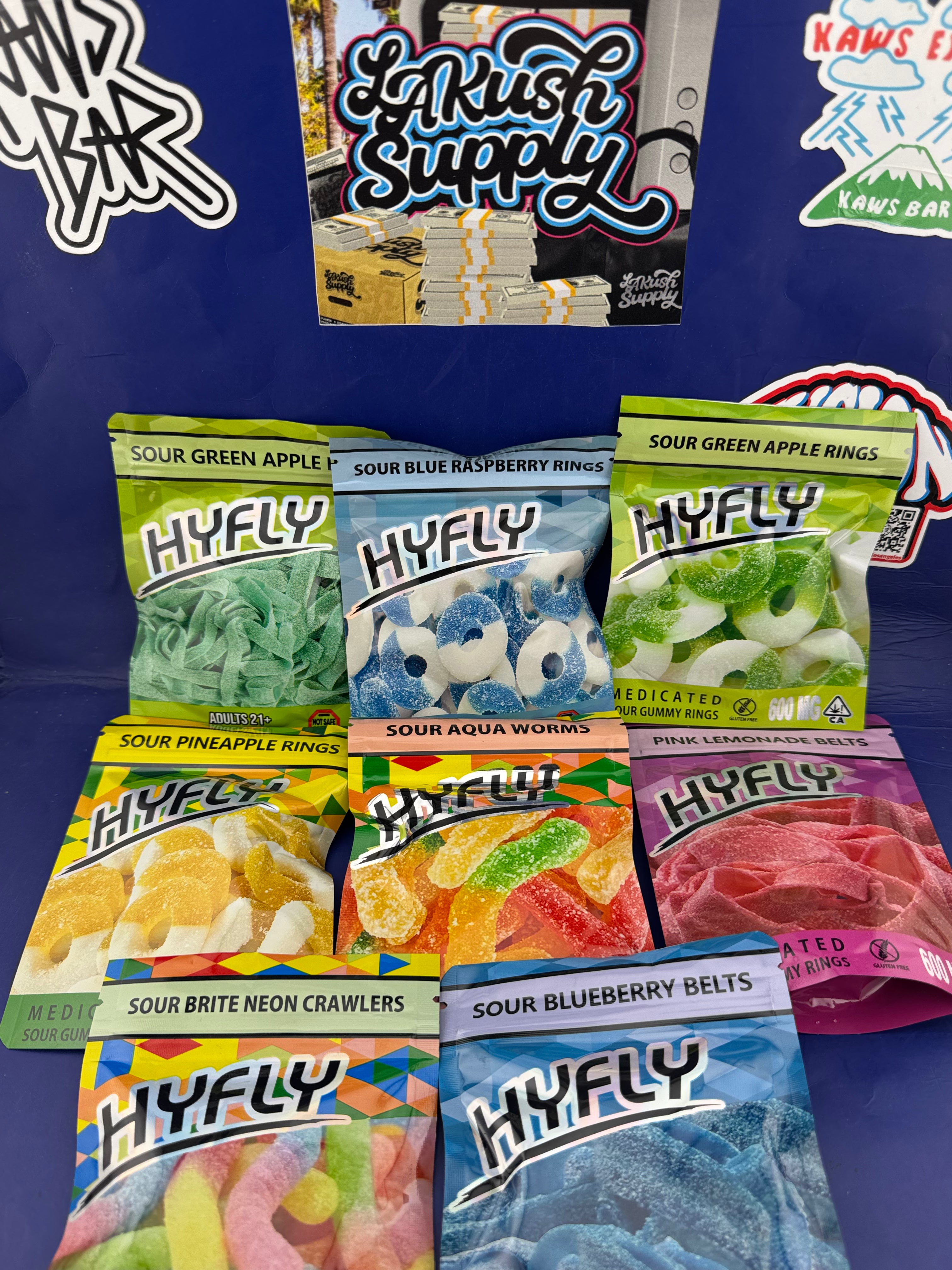 HYFLY - 600mg THC Infused Gummies