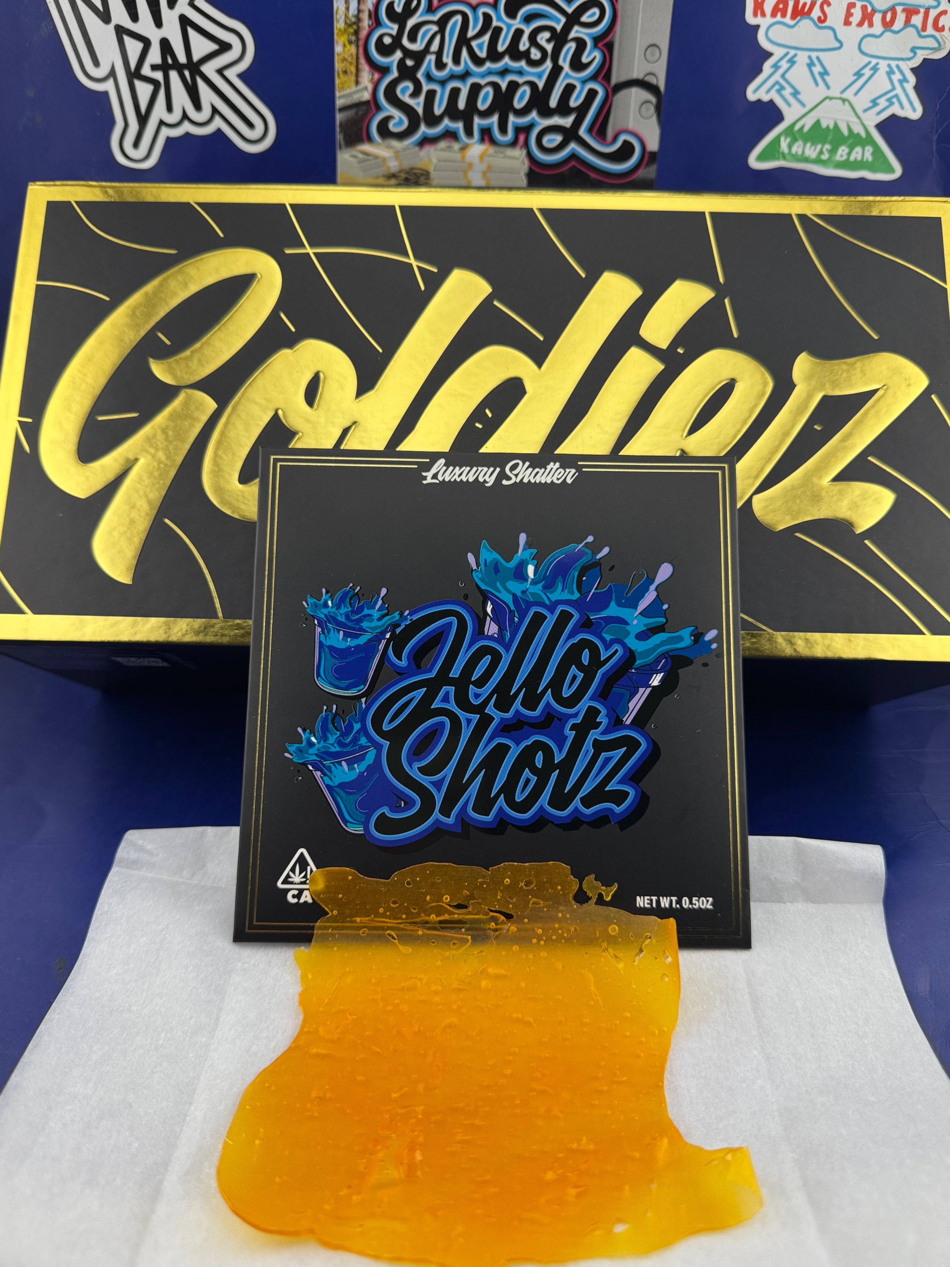 Goldiez - Live Resin Shatter